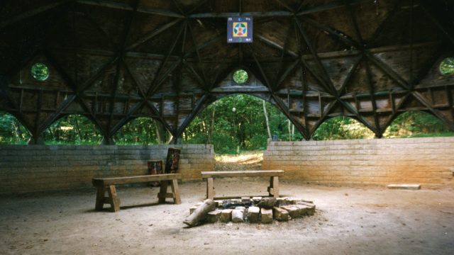 Firepit of the old thunder dome