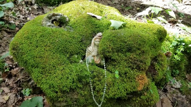 Mossy shrine