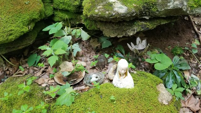 Mossy shrine